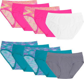 Girl'S Seamless Hipster (Pack of 6) Underwear (Pack of 6)