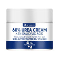 60% Urea Foot Cream for Cracked Heels & Dry Skin - Intensive Moisturizing Treatment, Callus Remover, Diabetic Foot Care.