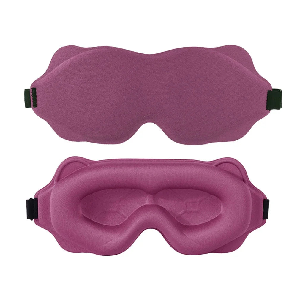 3D Sleeping Mask Block Out Light Soft Padded Sleep Mask for Eyes Slaapmasker Eye Shade Blindfold Sleeping Aid Face Mask Eyepatch