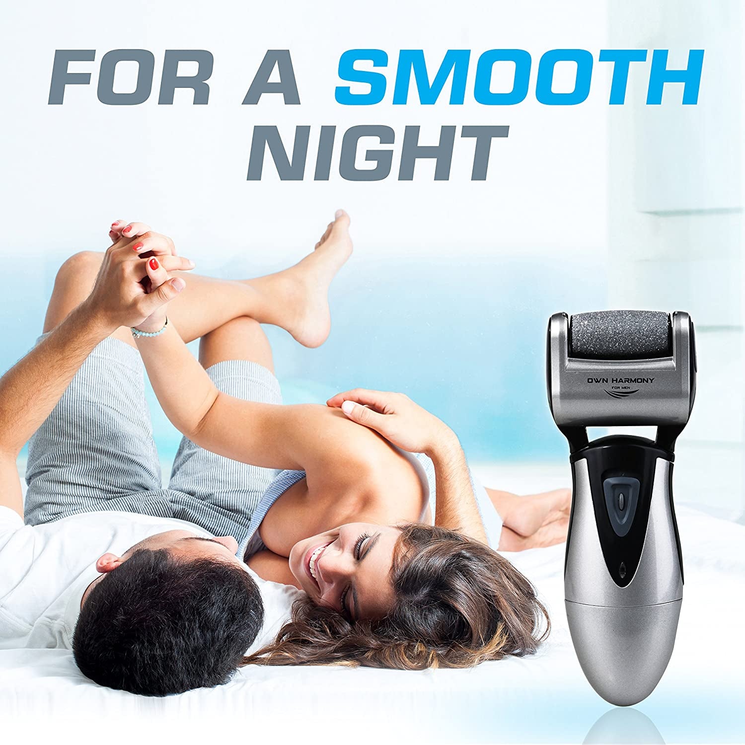 Electric Hard Skin Remover for Men by : Usa'S Best Rated Callus Remover- Rechargeable Pedicure Tools W 3 Coarse Rollers, Velvet-Smooth Foot Care Professional Spa Pedi Feet File (USB Cord)