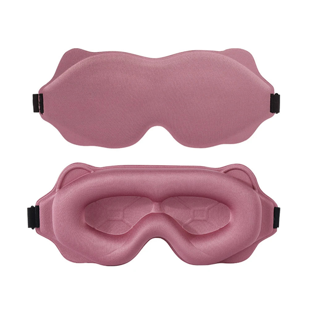 3D Sleeping Mask Block Out Light Soft Padded Sleep Mask for Eyes Slaapmasker Eye Shade Blindfold Sleeping Aid Face Mask Eyepatch