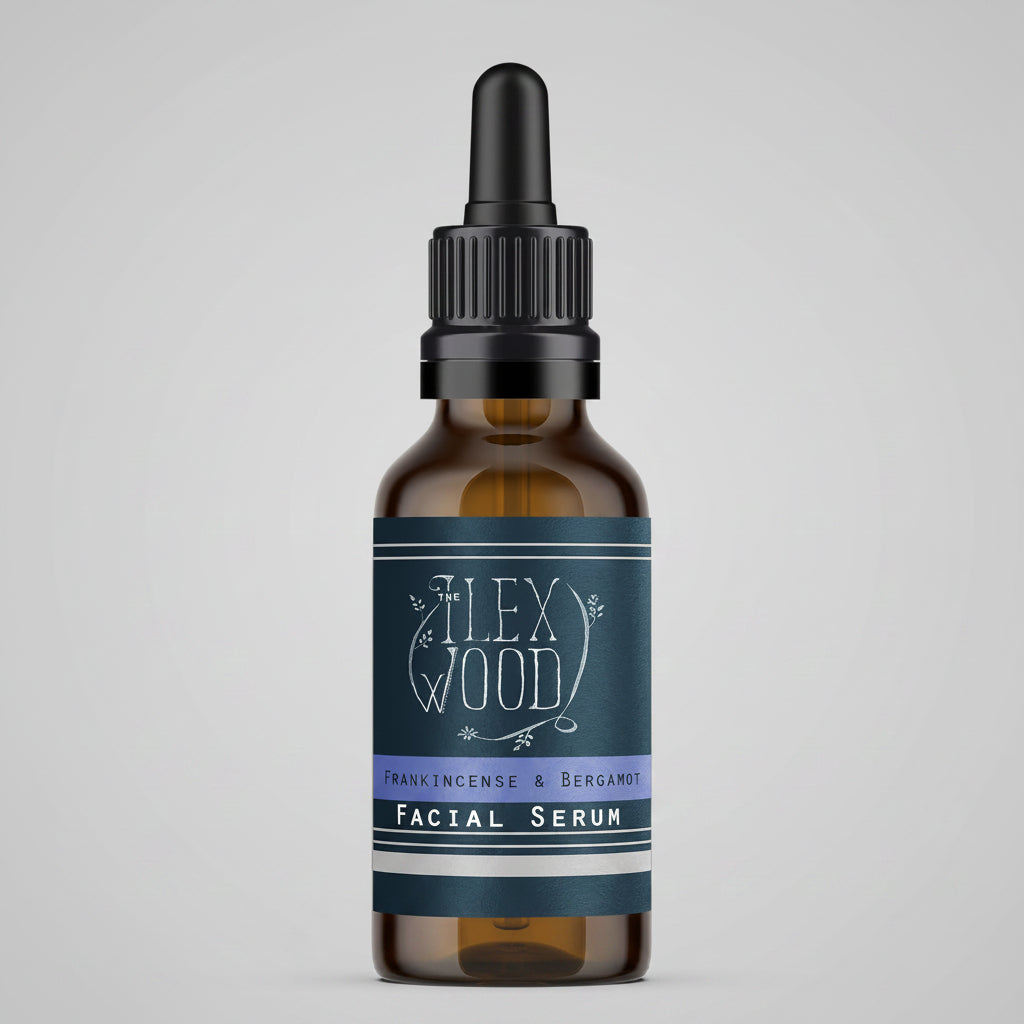 - Frankincense and Bergamot Facial Serum - 100% Natural Handmade, Vegan, Moisturising for Both Men & Women, Cruelty Free, anti Ageing, Wrinkle and Line Reducing Ingredients. 20Ml