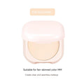 Setting Powder Oil Control Makeup Setting Brightening Skin Tone Setting Powder with Mirror Compact Portable Makeup Powder
