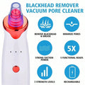 2026 Blackhead Remover Pimple Acne Removal Blackhead Vacuum Tool Skin Care Pore Cleaner Rechargeable