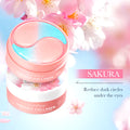 60Pcs  Sakura Collagen Eye Mask anti Dark Circles Eyes Bags Removal Moisturizing Firming Eye Patches Skin Care for Eyes